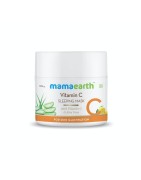 MamaEarth Vitamin C Sleeping Mask With Vitamin C & Aloe Vera, 100g For Skin Illumination
